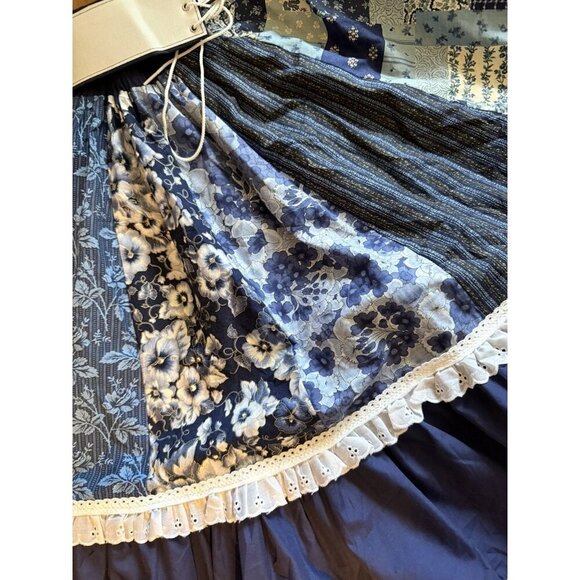 Fun and Fancy Originals Square Dance Skirt Belted Front Two Step Professional - Picture 3 of 6